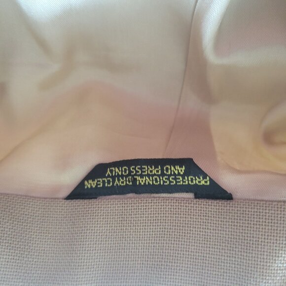 Kasper Mens Houndstooth Blazer Jacket 44L Silk Wool NWT - Picture 11 of 11